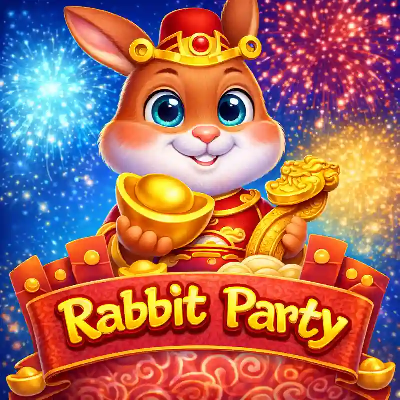 Rabbit Party slot game interface sa pkbet